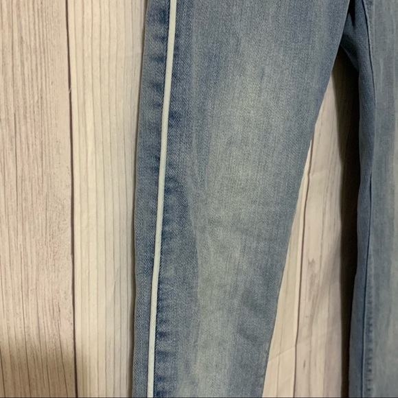ASOS Side Stripe Stretch Skinny Jeans Size 26 - Picture 3 of 9